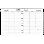 2026 AT-A-GLANCE Move-a-Page 8.75" x 11" Weekly & Monthly Appointment Book, Poly Cover, Black (70-950E-05-26)
