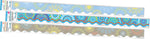 Barker Creek Double-Sided Scalloped Border Set, 36" x 2.25", Mandala, 3 designs, 39/Set (4048)