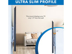 Mount-It! Ultraslim Heavy-Duty TV Wall Mount, 165 lbs. Max. (MI-307)