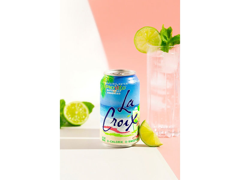 Lacroix Mojito Flavored Sparkling Water, 12 oz., 24/Carton (15021-844)