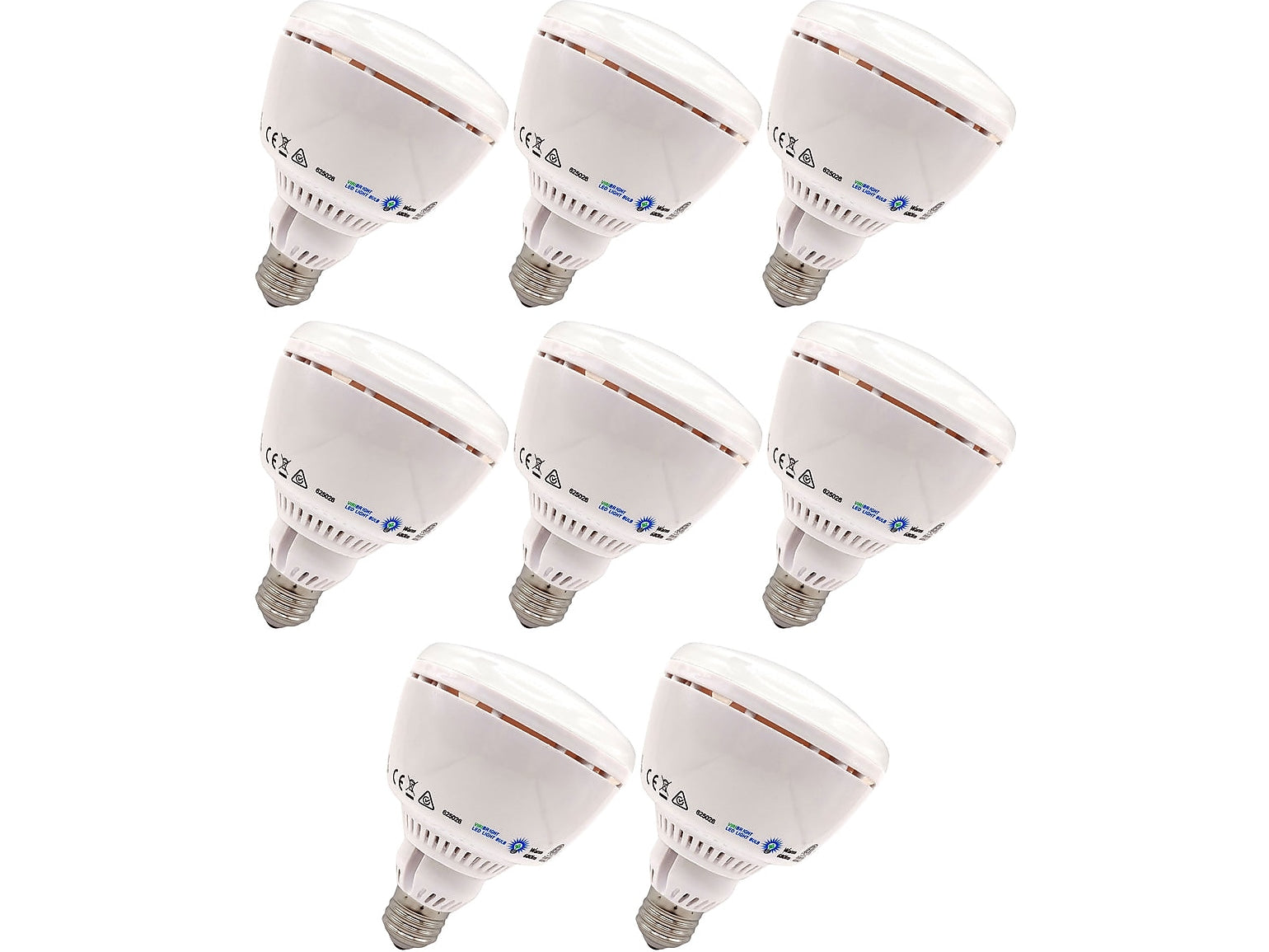 Viribright 8.5-Watts Daylight LED Floodlight Bulb, 8/Box (754696-8)