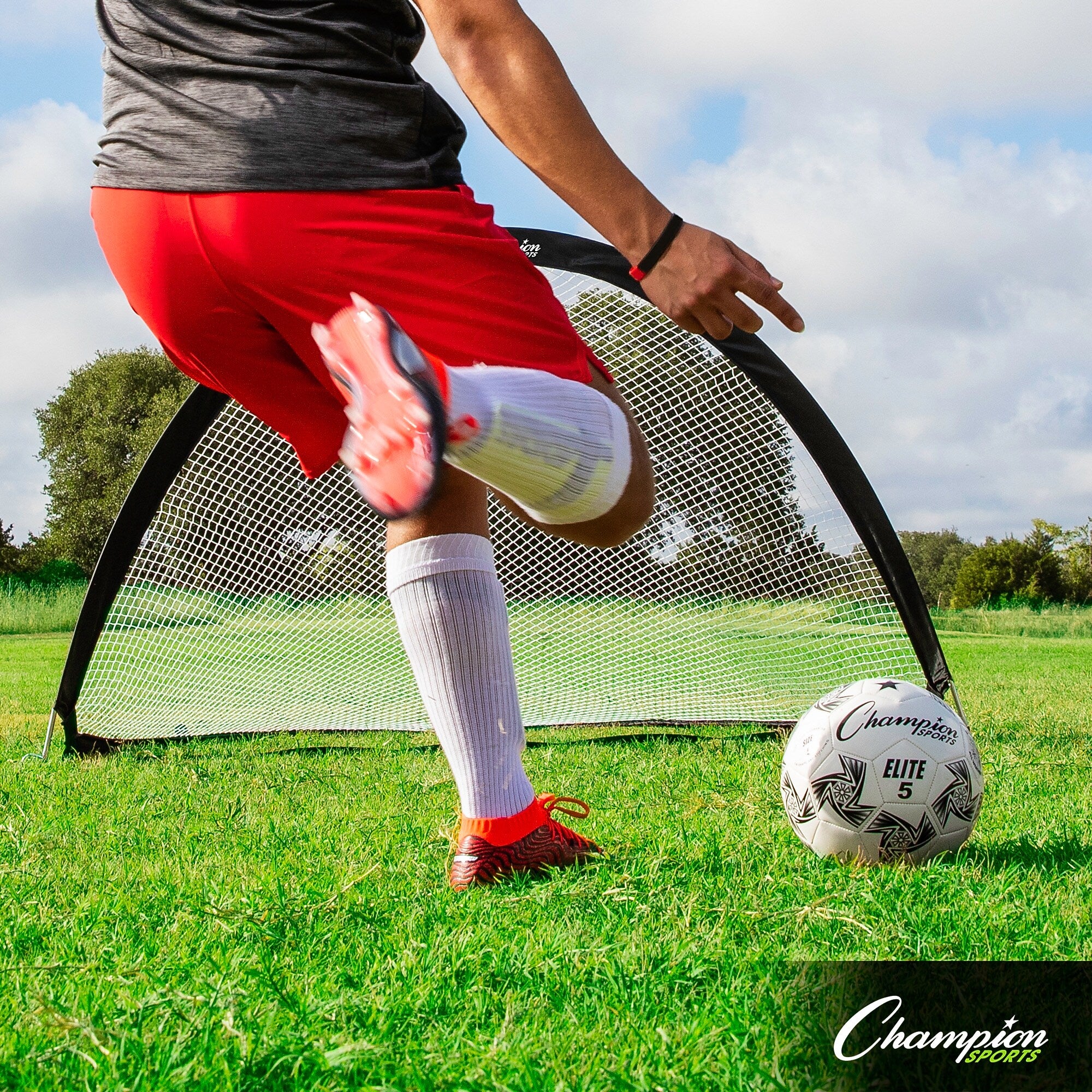 Champion Sports Portable Pop-Up Soccer Goal Set (SG7240)