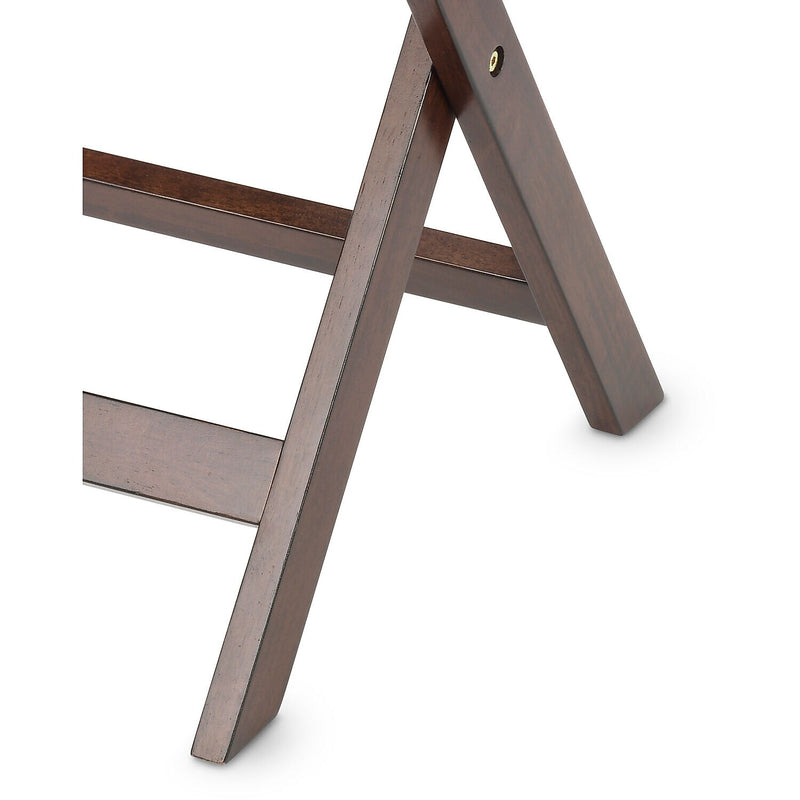 Whitmor 25.75" Luggage Rack, Walnut (5831-13836-WNT)
