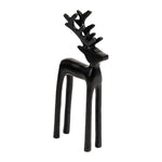Mind Reader Metal Reindeer Book End, 10.25", Black (RDEER-BLK)