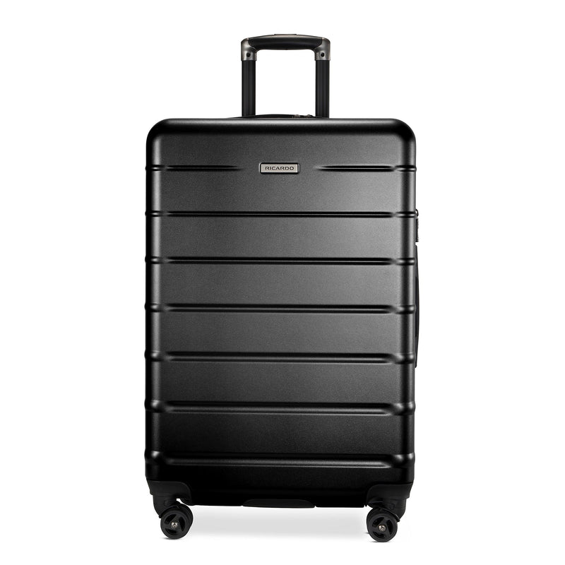 Ricardo Beverly Hills Cambria 24" Hardside  Suitcase, 8-Wheeled Spinner, Black (140-25-006-4VP)