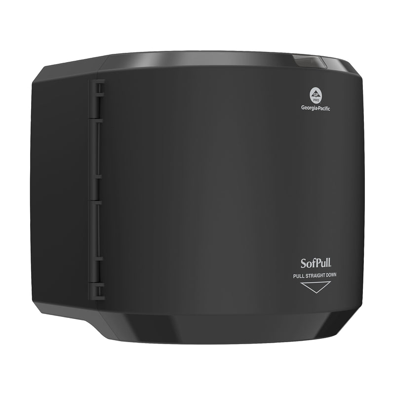 SofPull Centerpull Paper Towel Dispenser, Black (58201B)