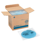 ActiveAire Low Splash Anti-Splash Urinal Screen, Coastal Breeze Scent, Blue, 12/Pack (GPC48260)