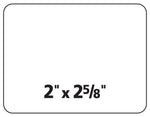 Avery Sure Feed Laser/Inkjet ID Labels, 2" x 2-5/8", White, 225 Labels/Pack (6572)