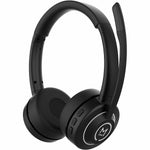 Morpheus 360 Sanctuary Wireless Noise Canceling Bluetooth Stereo Over-The-Ear Computer Headset, MS Certified (HS6750ANC)