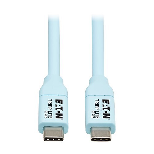 Tripp Lite Safe-IT 6' USB-C Cable, Blue (U040AB-006CS5LB)