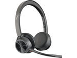 Poly Voyager 4300 UC Series USB-A Bluetooth Stereo Phone & Computer Headset, MT Certified (77Z00AA)