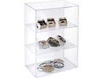 Azar 12.38"W Open Countertop Display Case, Clear, Each (255658)