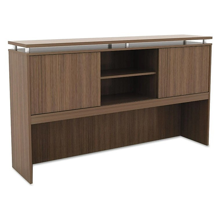 Alera Sedina Series 66 "W Desktop Hutch, Walnut (ALESE266615WA)