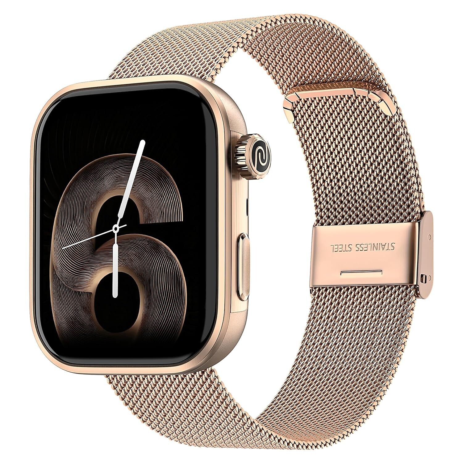 Noise Pro 6 Intelligent AI Smart Watch, Rose Gold (NSW-435RG)