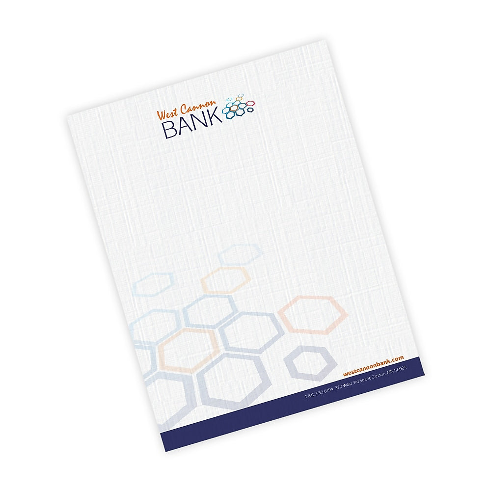 Full Color Letterhead, Standard, Flat Print, 250/Box