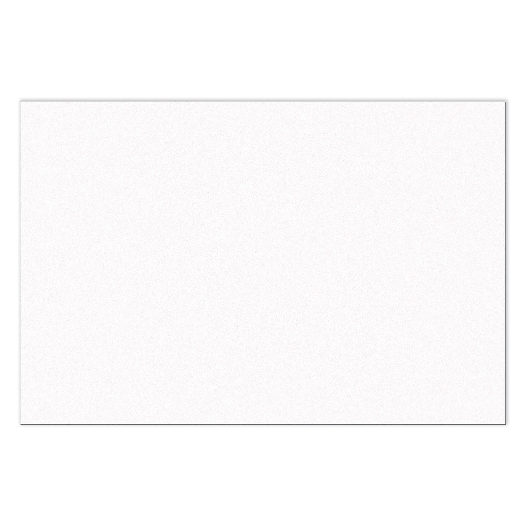 Prang 12" x 18" Construction Paper, Bright White, 100 Sheets/Pack, 5 Packs/Bundle (PAC8708-5)