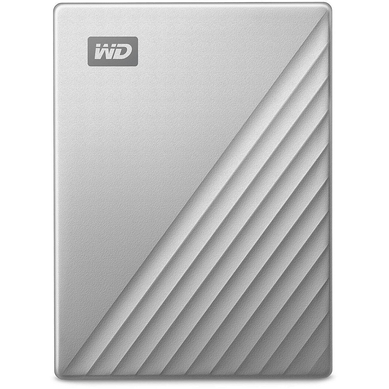 WD My Passport Ultra 2 TB External USB 3.0 Portable Hard Drive, Silver (WDBC3C0020BSL-WESN)