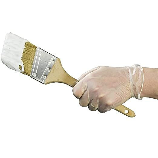 X3 Vinyl Gloves, Medium, Powder/Latex Free, Clear, 100/Box (GPX344100)
