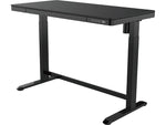 FlexiSpot EW8 48"W Rectangular Adjustable Metal Standing Desk, Black (EW8B)