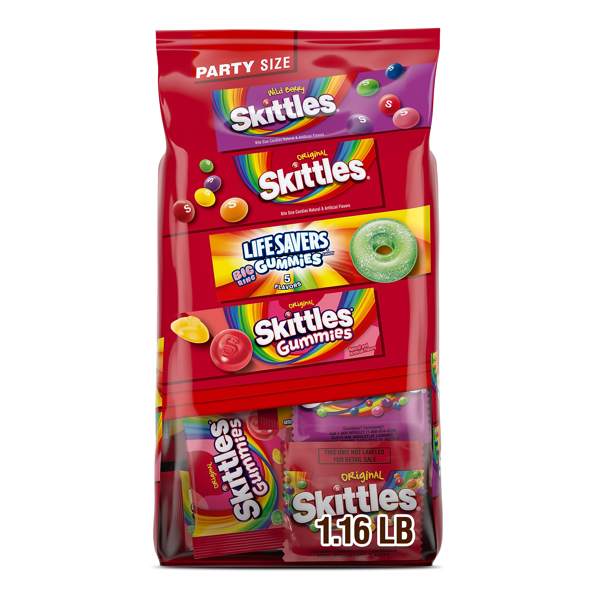 Mars Assorted Candy Party Size Variety Pack, Assorted Flavors, 18.56 oz. (461316)