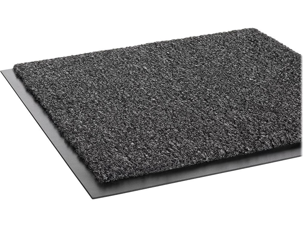 Crown Mats Rely-On Olefin Commercial Wiper Entrance Floor Mat, 3' x 5', Charcoal (GS 0035CH)