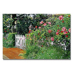 Trademark Fine Art 'Lantern Gate' 16" x 24" Canvas Art