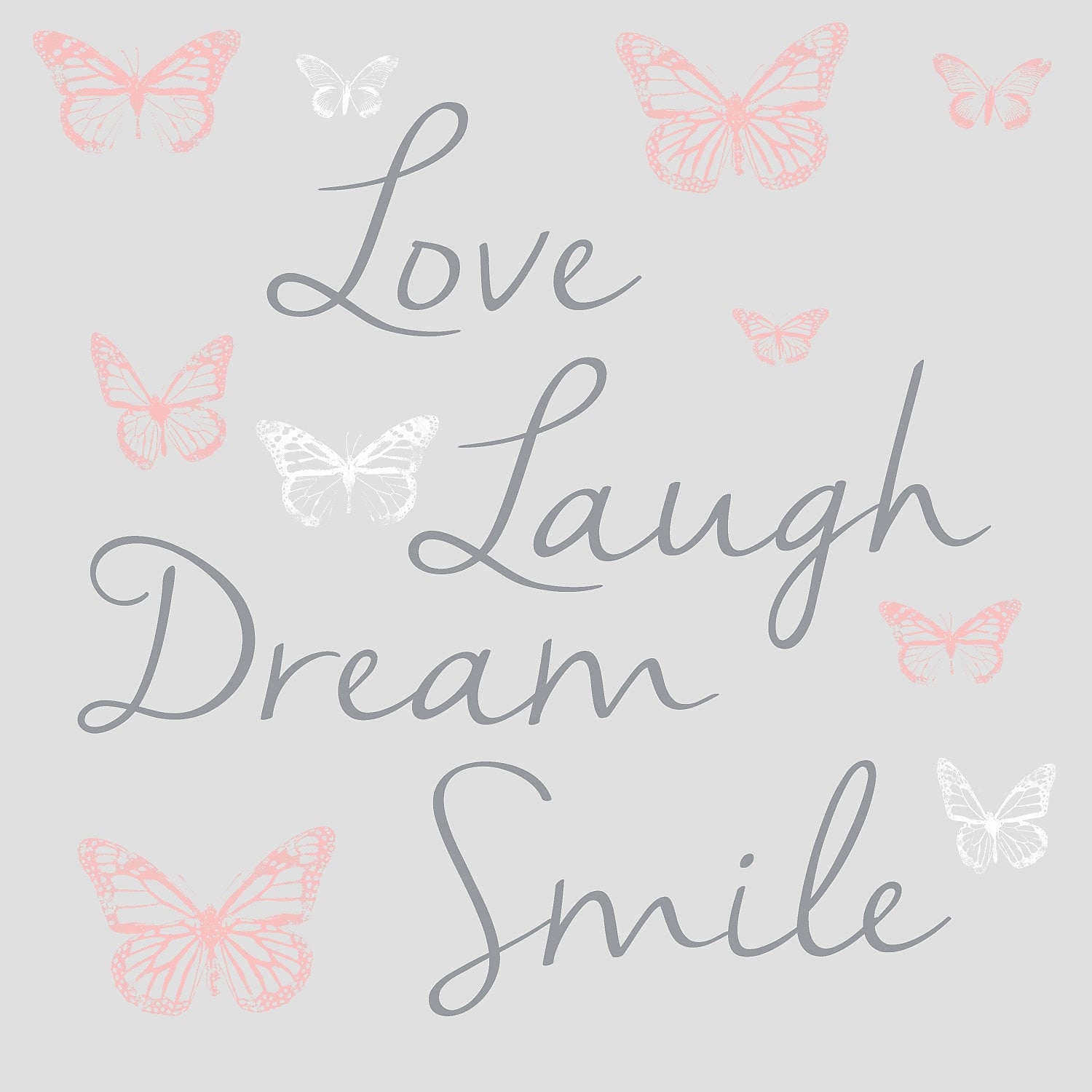 York Wallcoverings Butterfly Dream W/ 3D Cutout Butterflies Wall Decals (RMK3173SCS)