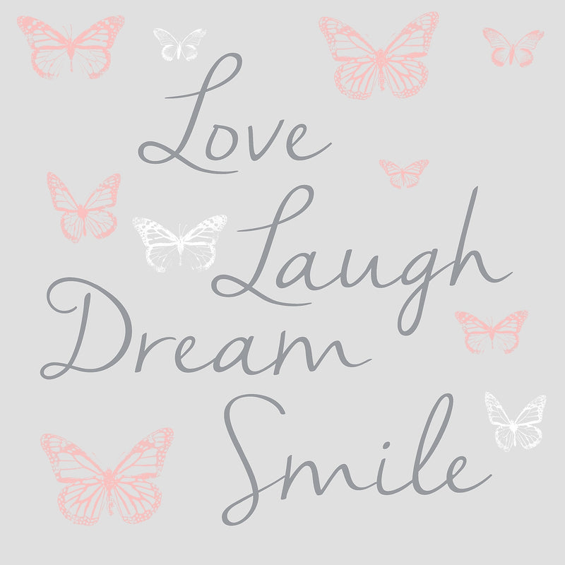 York Wallcoverings Butterfly Dream W/ 3D Cutout Butterflies Wall Decals (RMK3173SCS)