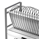Luxor 32-Unit USB-C Open Charging Cart, White Powder-Coated Steel (CHMC006)