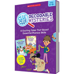 Scholastic Teaching Solutions Clue Club Decodable Mysteries Boxed Set, 10/Set (SC-9781546108207)