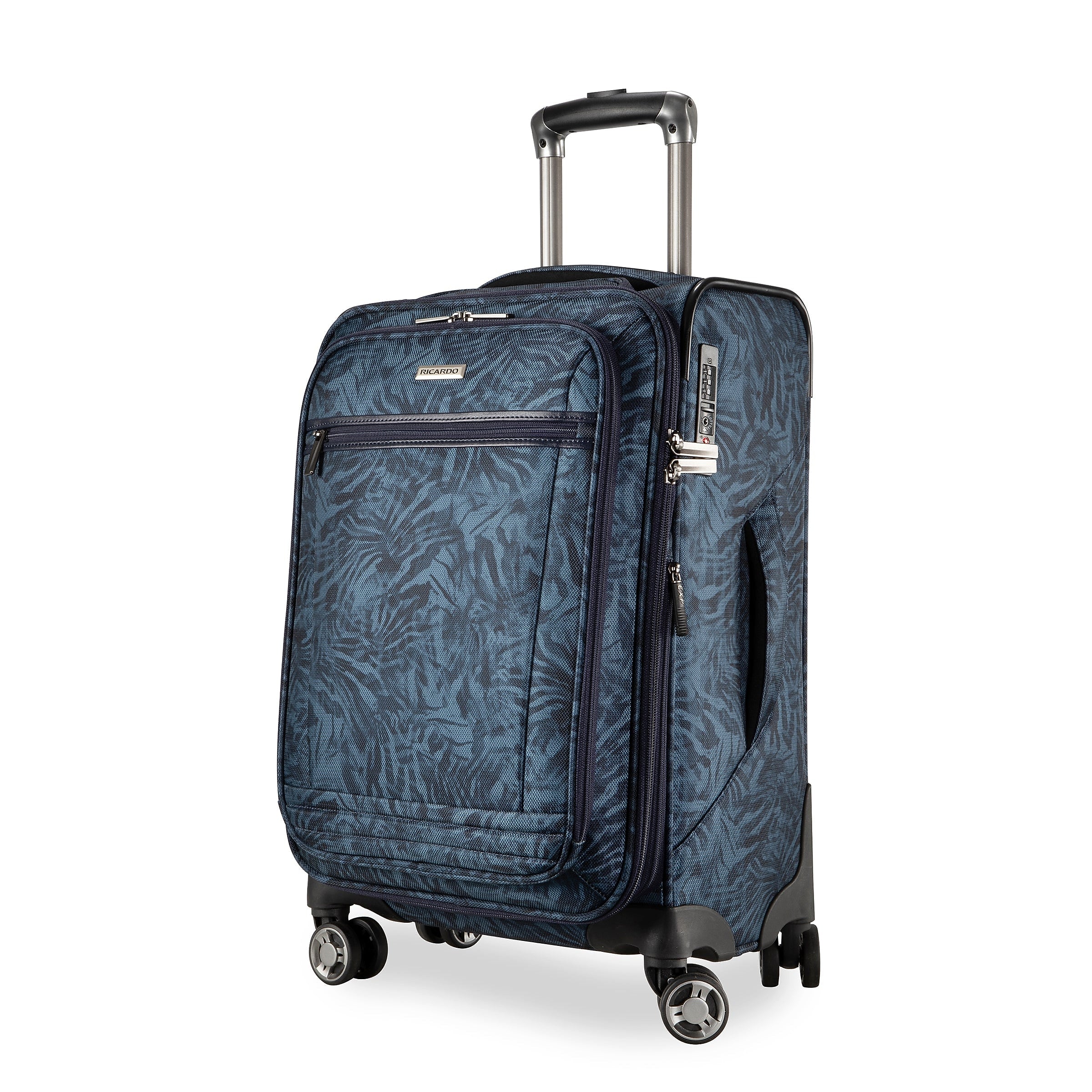 Ricardo Beverly Hills Avalon 22.5" Carry-On Suitcase, 8-Wheeled Spinner, Serengeti Night (135-20-41N-4WB)
