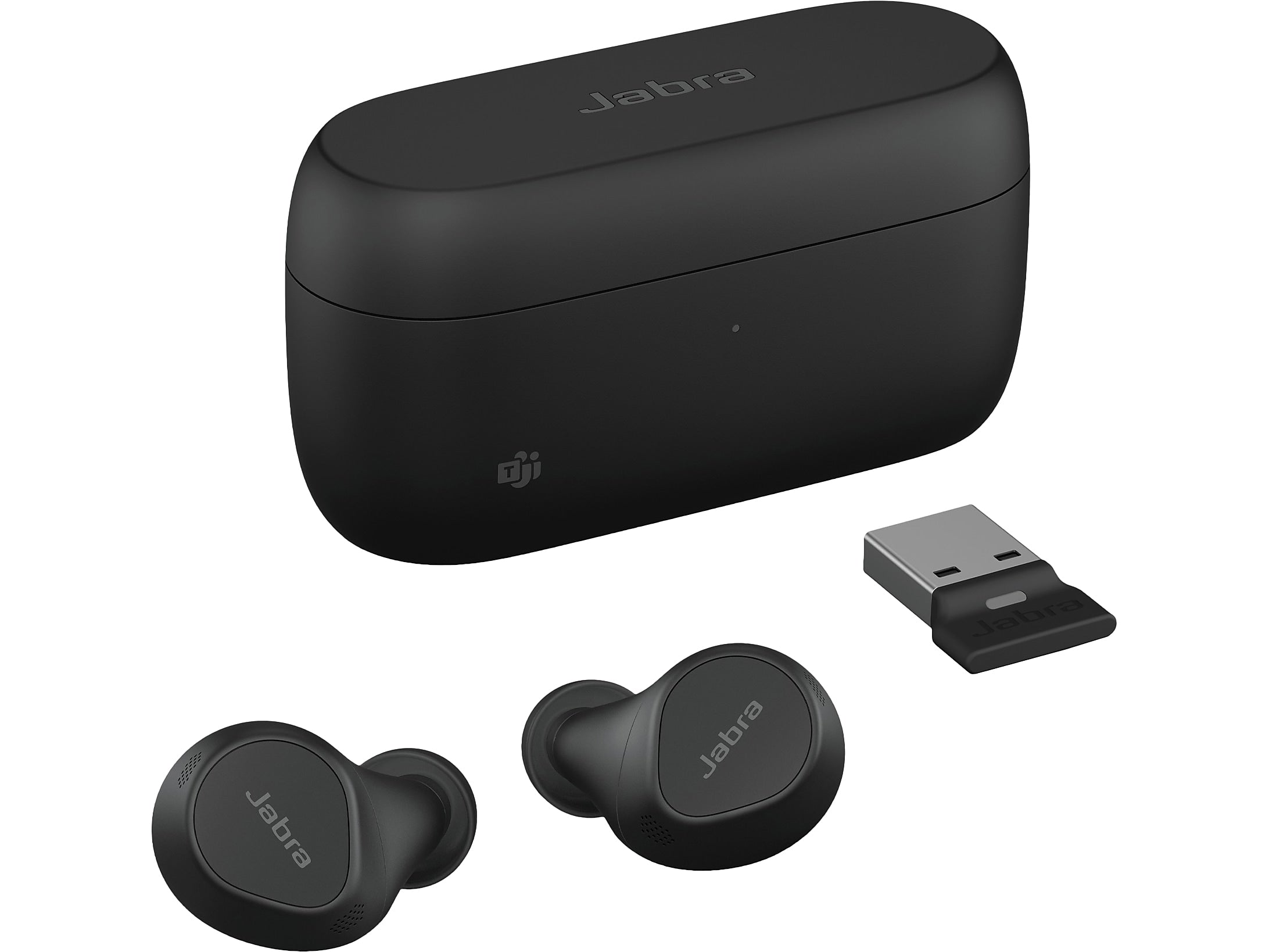 jabra Evolve2 Wireless Active Noise Canceling Earbuds, Bluetooth, Black (20797-989-999)