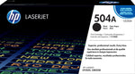 HP 504A Black Standard Yield Toner Cartridge, Prints Up to 5,000 Pages (CE250A)