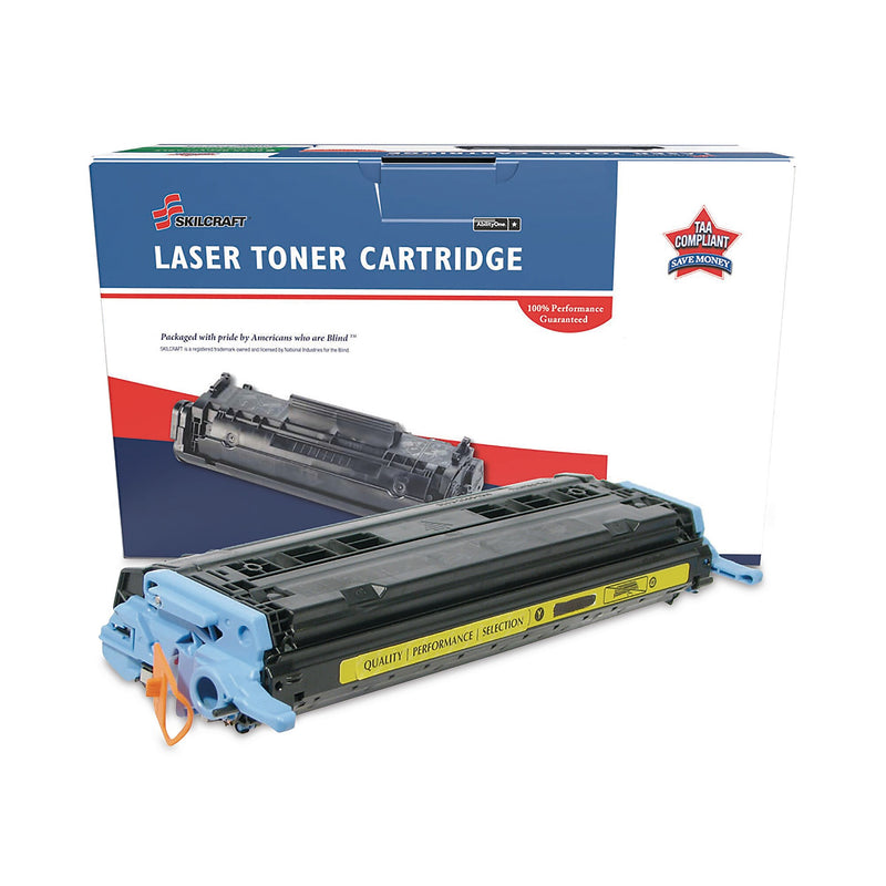 AbilityOne 7510016962220 Remanufactured Q6002A (124A) Toner, 2,000 Page-Yield, Yellow (NSN6962220)
