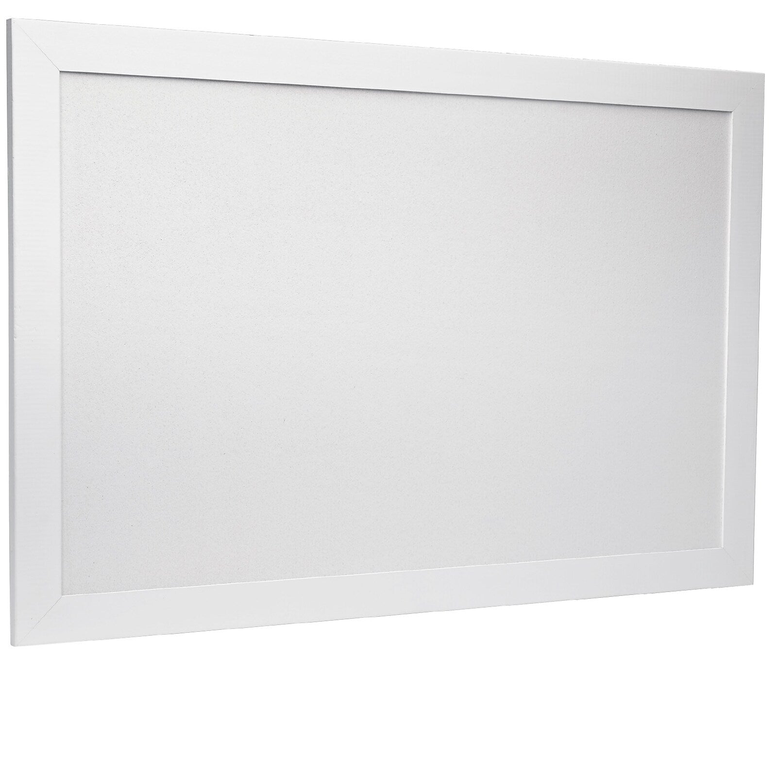 Excello Global Products Cork Bulletin Board, White Frame, 3' x 2' (EGP-HD-0519)