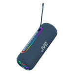 JVC True Wireless Portable Bluetooth Speaker, Water Resistant, Blue (SP-PA5BT)