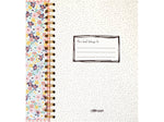Carpe Diem Ballerina Pink Check 1-Subject Notebook, 7.5" x 9.75", Wide-Ruled, 80 Sheets, Pink/White (9377-CD)
