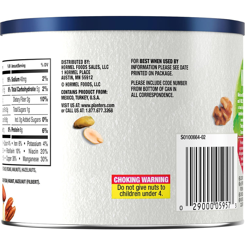 Planters NUT-rition Heart Healthy Mix Nuts, Variety, 9.75 Oz. (05957)