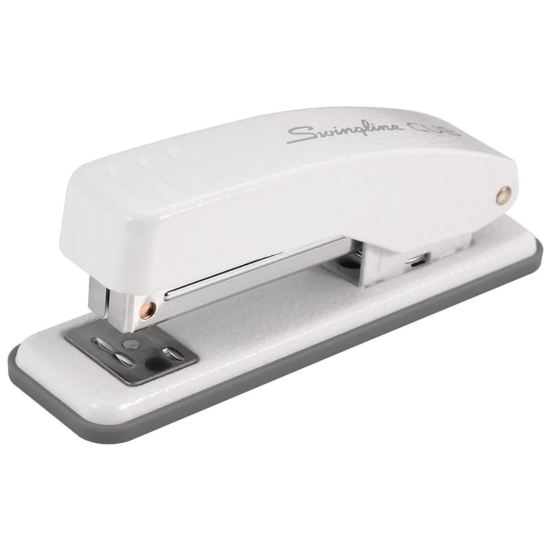 Swingline Cub Reduced-Effort Desktop Stapler, 20-Sheet Capacity, Arctic White (S701067)