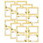 Teacher Created Resources Buzzing Bees Name Tags/School Name Tags, 3.5" x 2.5", 36/Pack, 6 Packs/Bundle (TCR6910-6)