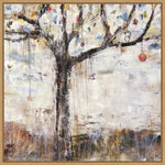 Amanti Art The Charming Tree by Jodi Maas Framed Canvas Wall Art Print, 30" x 30" (A42678027461)