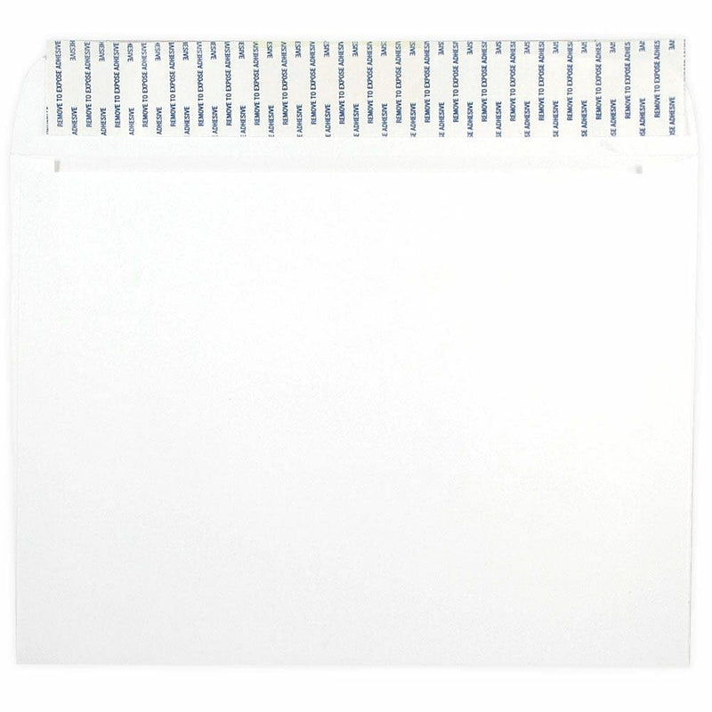 JAM Paper Self Seal Booklet Envelope 9" x 12", White, 100/Pack (356828785d)