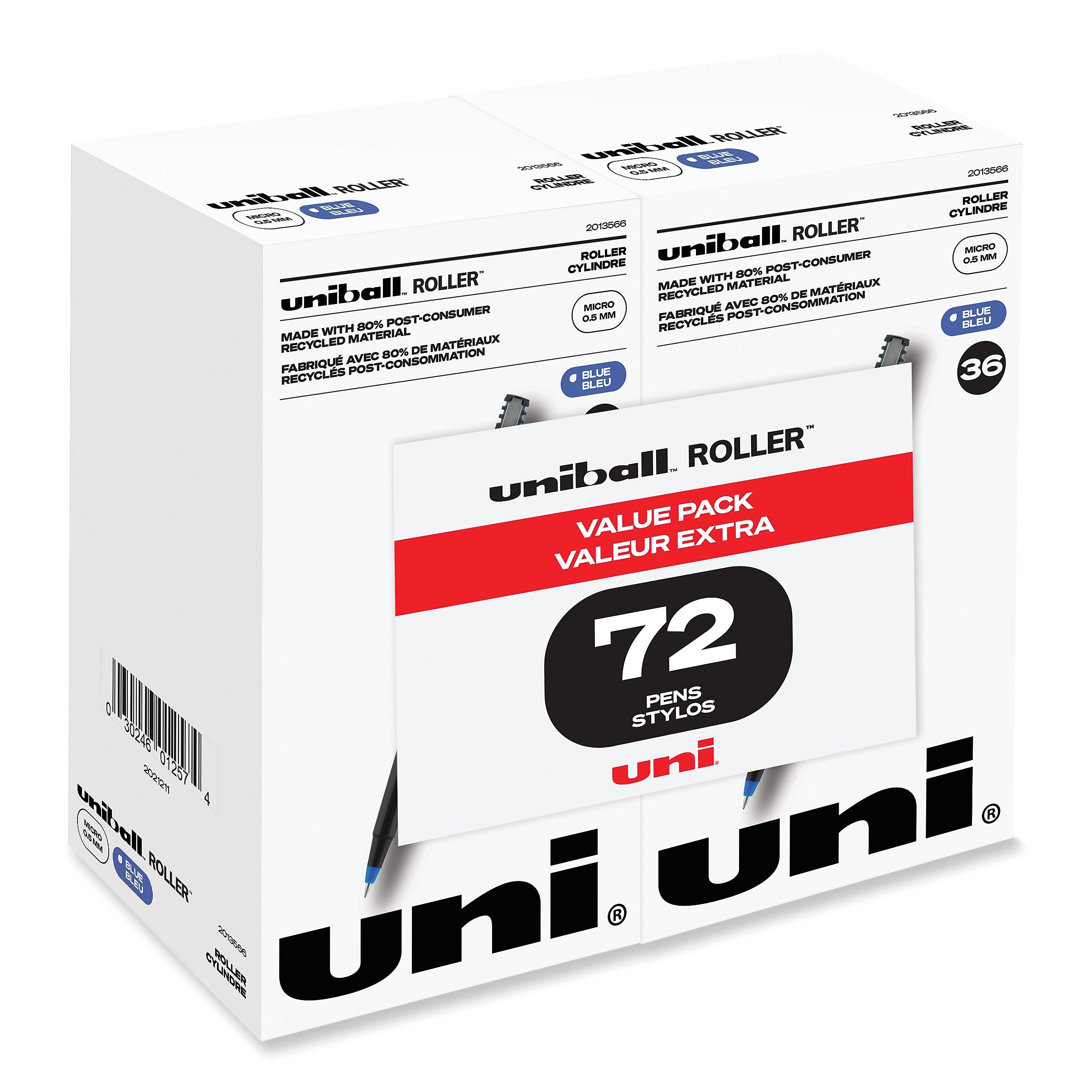 PEN,UB,ROLLER,72/PK,BE