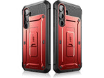 SUPCASE Unicorn Beetle Pro Rugged Case for Samsung Galaxy S24+, Shock Absorbing, Metallic Red (GS24PUBPRSP2SRD)