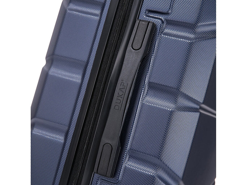 DUKAP Sense 20" Hardside Suitcase, 4-Wheeled Spinner, TSA Checkpoint Friendly, Blue (DKSEN00S-BLU)