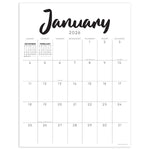 2026 TF Publishing 17" x 22" Monthly Desk Calendar, (26-8214)