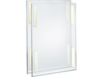 Azar Sign Holder, 11" x 17", Vertical, Wall Mounted, Clear, Acrylic, 2/Pack (122032-2PK)