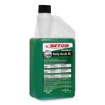 Betco Daily Scrub SC Floor Cleaner, Characteristic Scent, 32 oz Bottle, 6/Carton