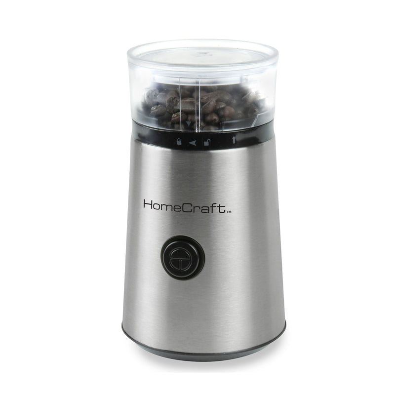 HomeCraft Blade Coffee Grinder, Stainless Steel (HCCG1SS)