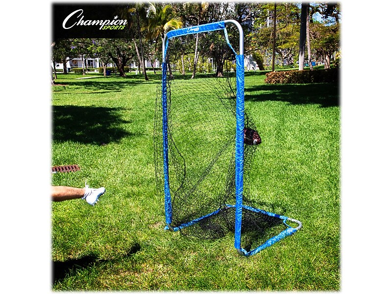 Champion Sports Football Kicking Screen, Blue/White (FKPRO)
